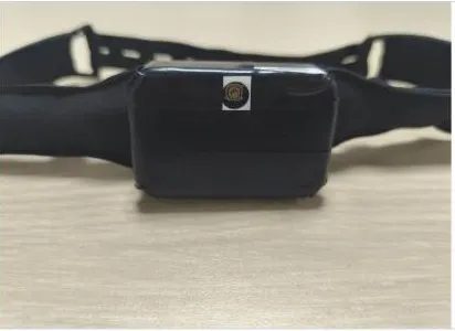The finished EEG headband